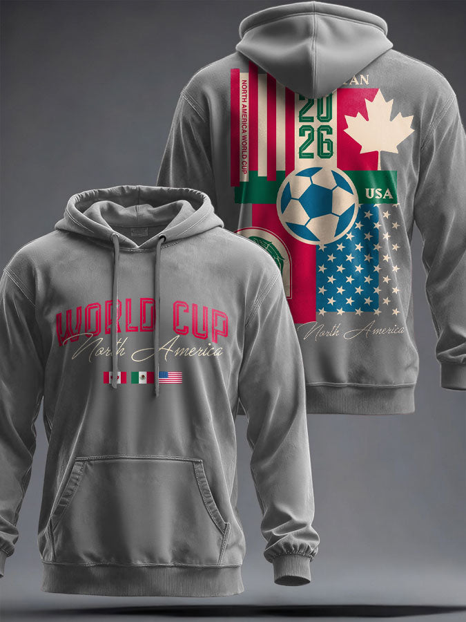 Unisex UK Football Lover Scotland We'll Be Coming 2026 Printed Hoodie