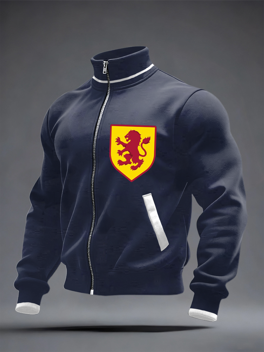Herren-Fußballtrikot „UK Football Lover Scotland We'll Be Coming 2026“