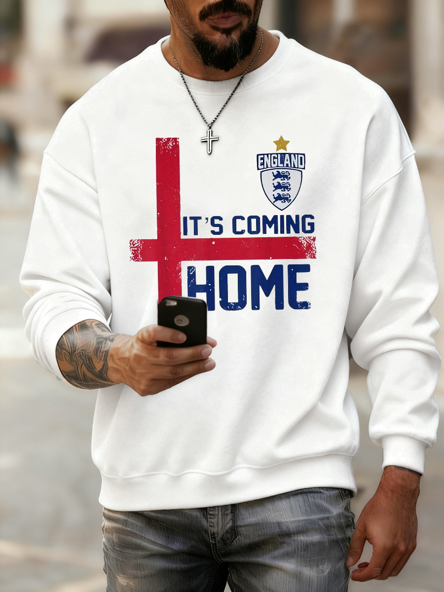 Herren-Pullover „It's Coming Home“ für britische Fußballfans