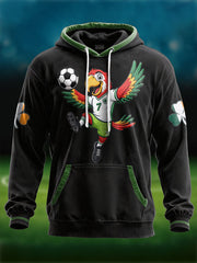 Unisex-Hoodie für irische Fußballfans (2026)