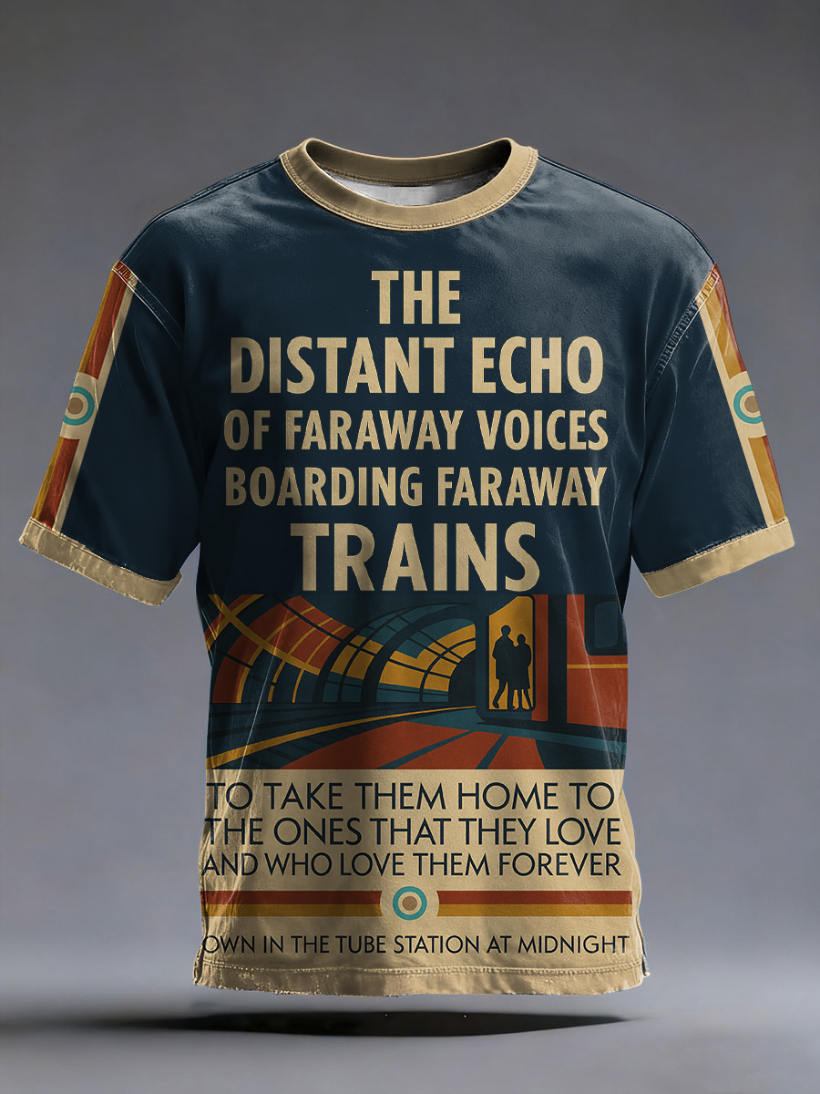 Kurzarm-T-Shirt für britische Mods und Musikliebhaber