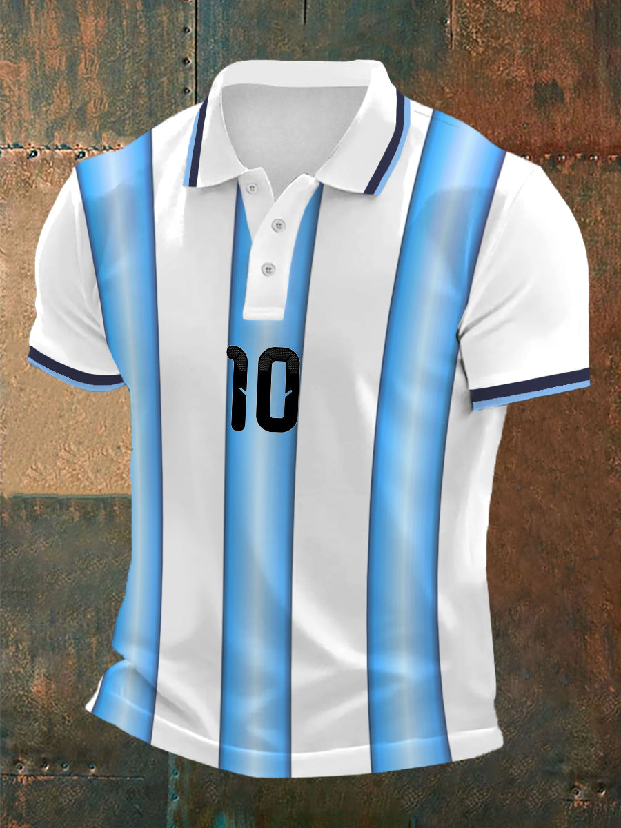 Men's 2026 Soccer Game Gift For Soccer Fans Casual Top
