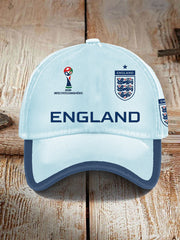 Unisex UK Football Lover England  2026 Printed  Hat