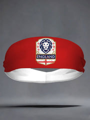 Sport-Stirnband mit Aufdruck für Fans des englischen Fußballs