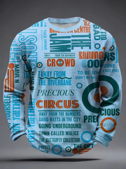 Herren-Langarmshirt mit Waffelstruktur, passend für Musikliebhaber aus Großbritannien (Mods).
