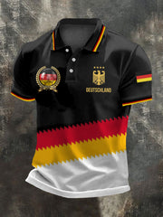 Men's Germany 2026 Soccer Team Supporter Print Shirt