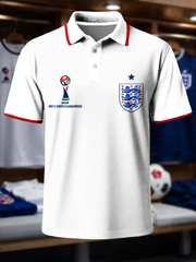 Men's UK Football Lover 2026 England Printed polo shirt