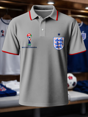 Men's UK Football Lover 2026 England Printed polo shirt