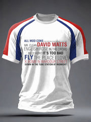 Men's UK Mods Music Lover short sleeve t-shirt