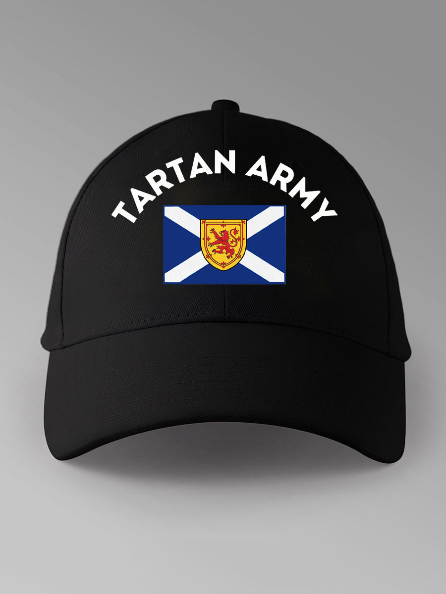 Unisex-Mütze für Schottland-Fußballfans mit Tartan-Army-Print