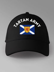 Unisex-Mütze für Schottland-Fußballfans mit Tartan-Army-Print