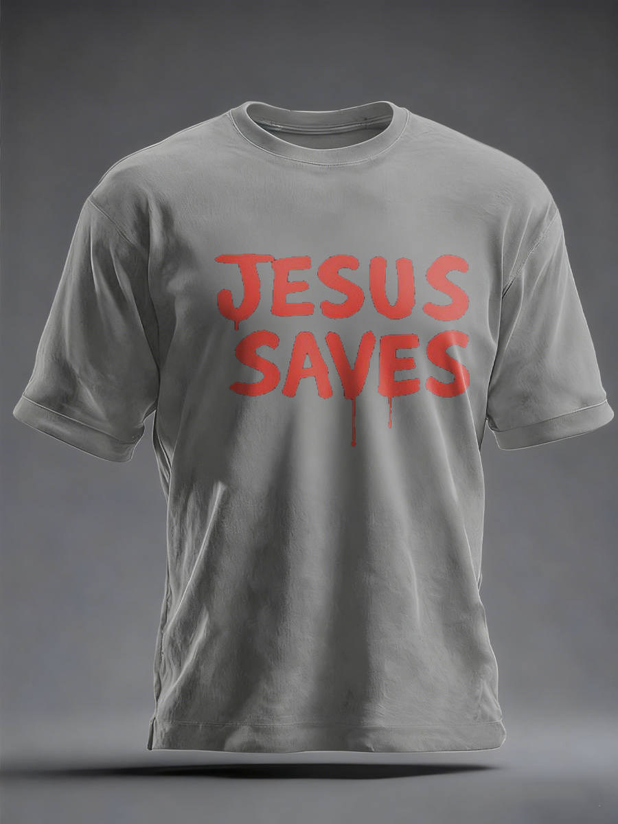 Men's UK Mods Music Lover imitation cotton short-sleeved T-shirt