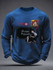 Men's UK Mods Music Lover Waffle Long Sleeve T-Shirt