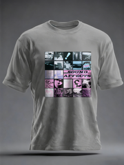 Men's UK Mods Music Lover imitation cotton short-sleeved T-shirt