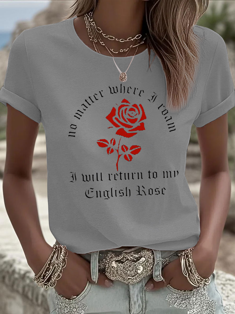 Women's UK Mods Music Lover Iron On Short Sleeve T-Shirt