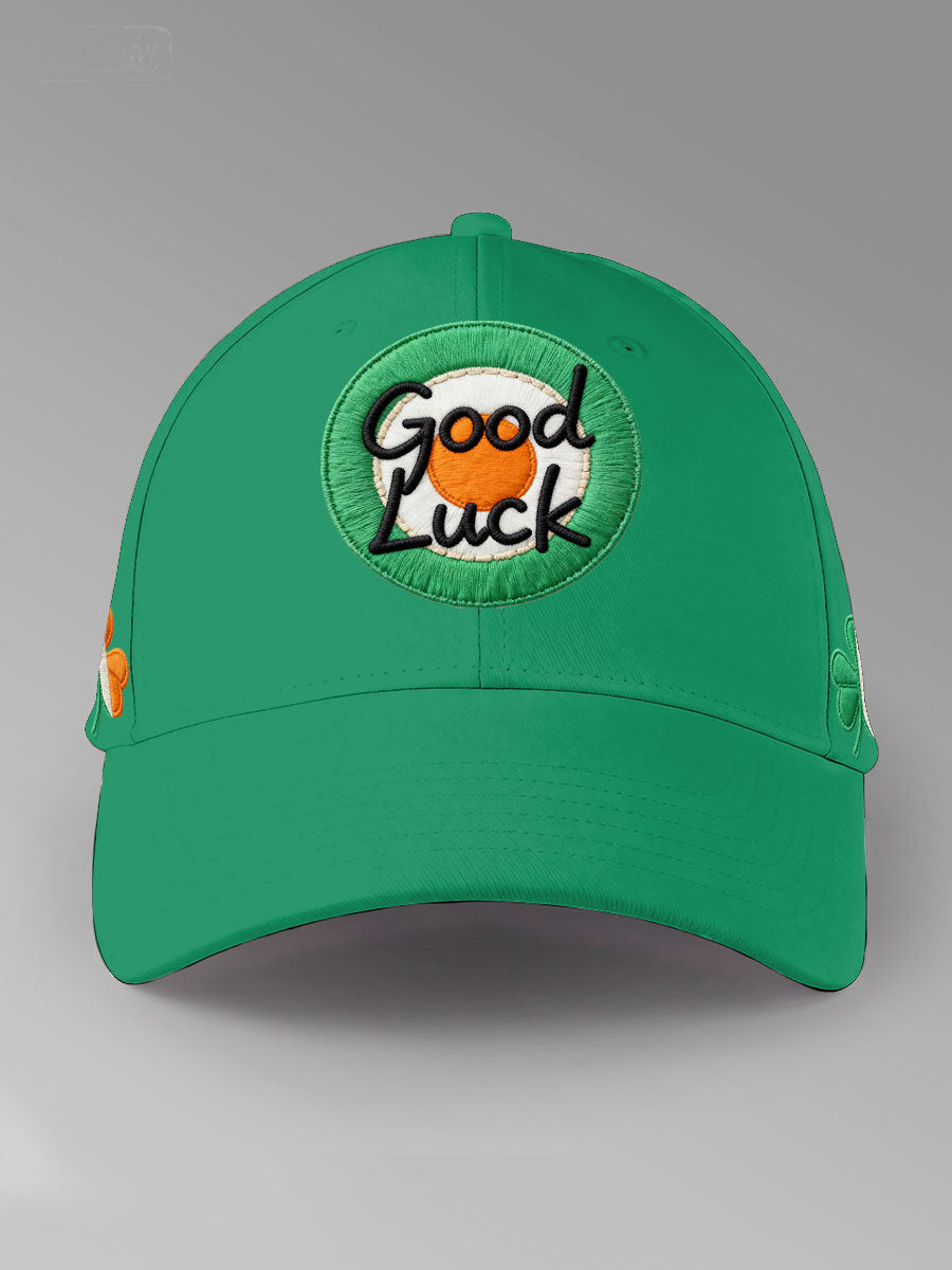 Unisex Good Luck St.Partrick's Day Irish Mods Music Lover Printed Hat