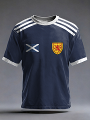 Men's UK Football Lover Scotland Printed short sleeves t-shirt
