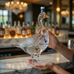Grey Goose 30th Anniversary 3D Sculpted Vodka Bottle